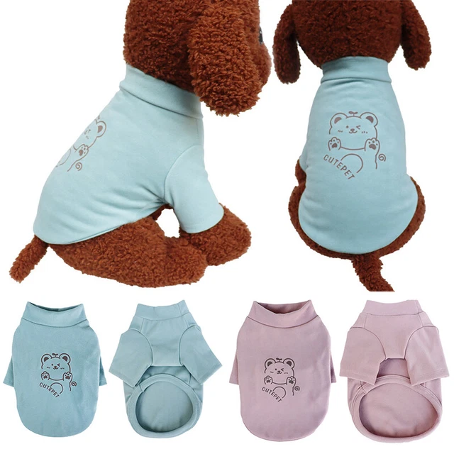 Hund Kleidung Bedruckt Bär Haustier Two-Legged Bekleidung Welpe Unter Shirt