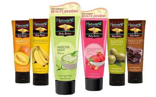 ❣️BestPrice❣️HERBORIST Moisturizing Smoothing Body Butter ALL VARIANT 80 gr