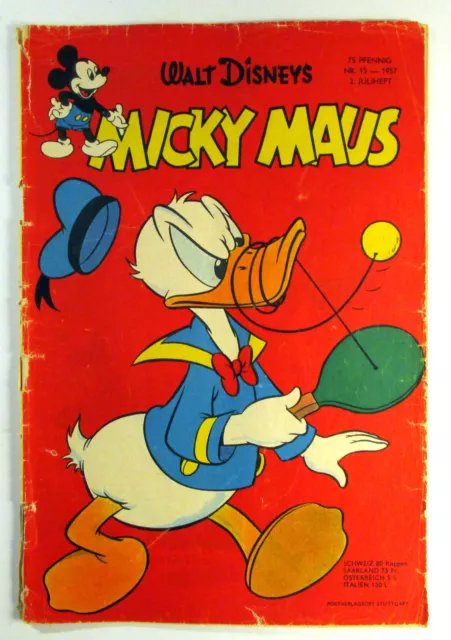Micky Maus 1957 Heft 15 von 1957  2 Juliheft Walt Disney Original Ehapa Verlag