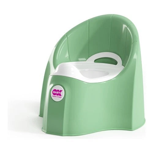 Vasino anatomico PASHA con seduta rimovibile OkBaby Verde