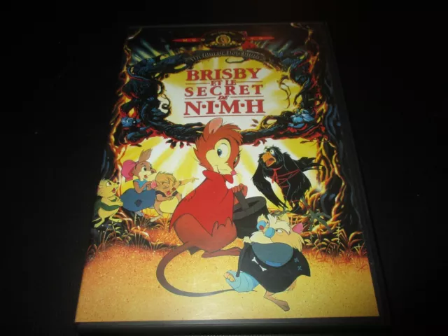 RARE! DVD "BRISBY ET LE SECRET DE NIMH N.I.M.H." dessin anime