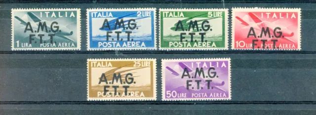 ITALY/TRIESTE--Complete Set of Airmail Stamps Scott #C1-#C5