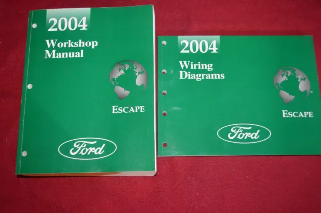 2004 Ford Escape Dealer Shop Repair Manual WSVA