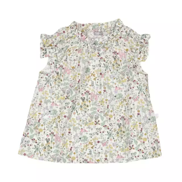 IL GUFO Chemisier Enfant Fille Motif Coton Multicolore