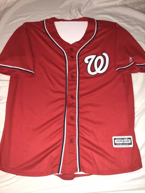 Maillot Signé Matt Weters Washington Nationaux Go Nats Auto + Jsa Coa ! 3