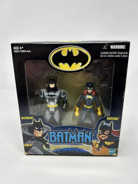 Batman Boxed Action Figure Gatekeepers Gotham City Batgirl & Batman DC Comics E1