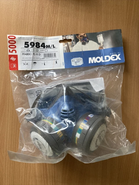Moldex 5984 - Mezza maschera preassemblata FFABEK1P3 R D