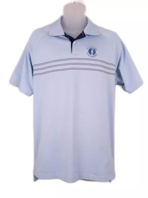 ADIDAS Golf Polo Shirt - Royal Birkdale 2008 Open - Lavender - Large