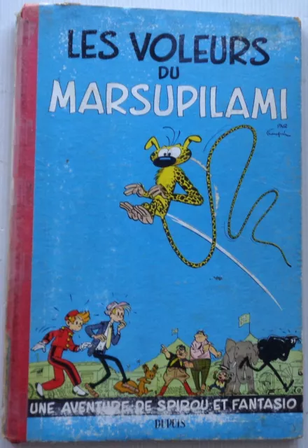 SPIROU et FANTASIO les Voleurs du Marsupilami EO Belge 1954 Franquin Dupuis