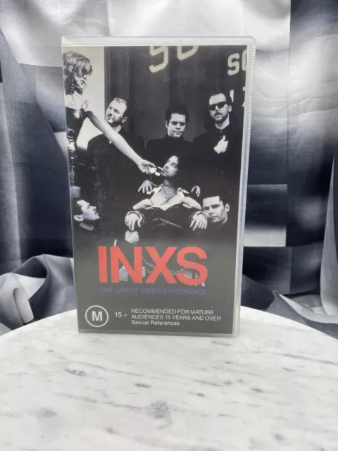 INXS The Great Video Experience VHS PAL Video Tape