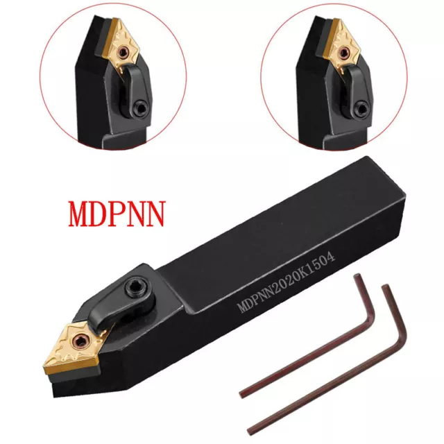 1P 62.5°  MDPNN2020K1506 CNC Lathe External Turning Tool Holder For DNMG150608