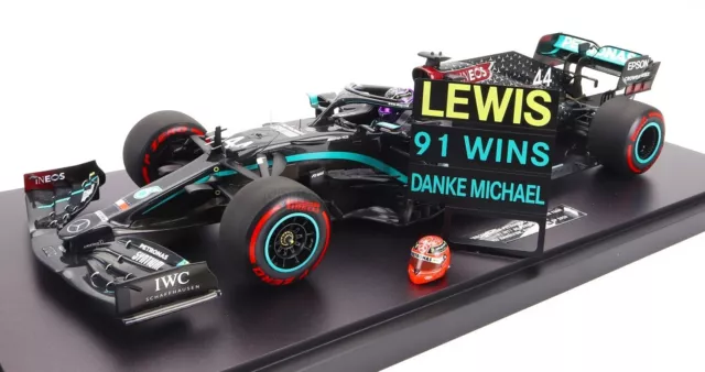 L. Hamilton Mercedes-AMG F1 W11 91st Win Eifel GP Formel 1 2020 1:12 Minichamps 2