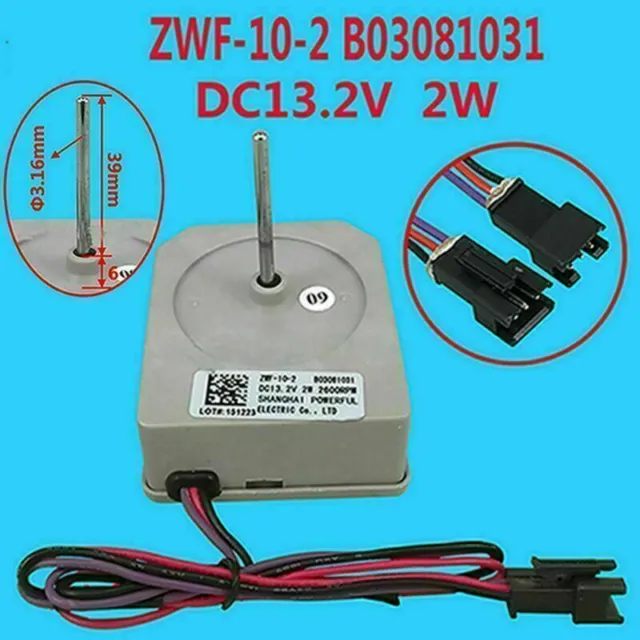 Replace ZWF-10-2 B03081031 DC Fan Motor Parts for Hisense Ronshen Refrigerator