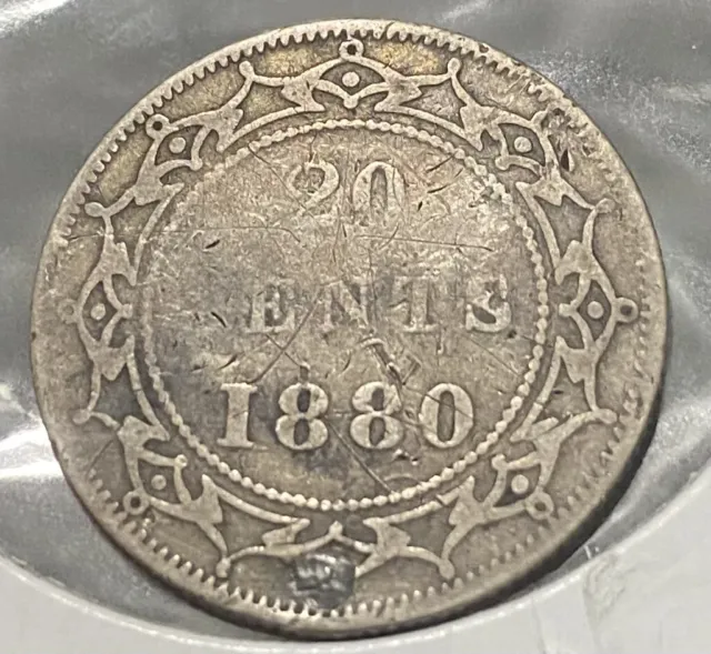 1880 Newfoundland 20 Cents