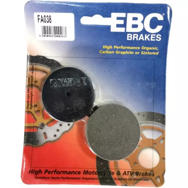 EBC Blackstuff Bremsbeläge FA038 vorne für Suzuki GS500 GS550 GS1000 GT125 GT250