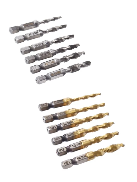 SELF CENTERING POINT Drill Bit Set Eliminates the Need for Center ...