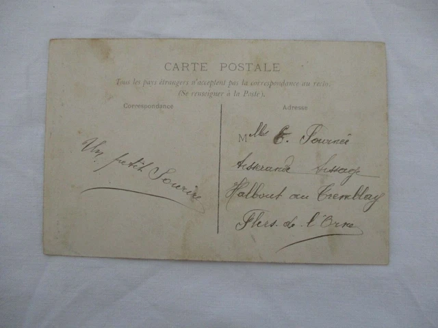 Cpa Orne 61 Putange Surroundings Menil Gondouin Church Portal 2
