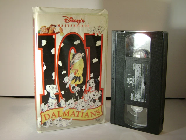DISNEY'S MASTERPIECE 101 Dalmatians Vhs 1999 EUR 45,51 - PicClick FR