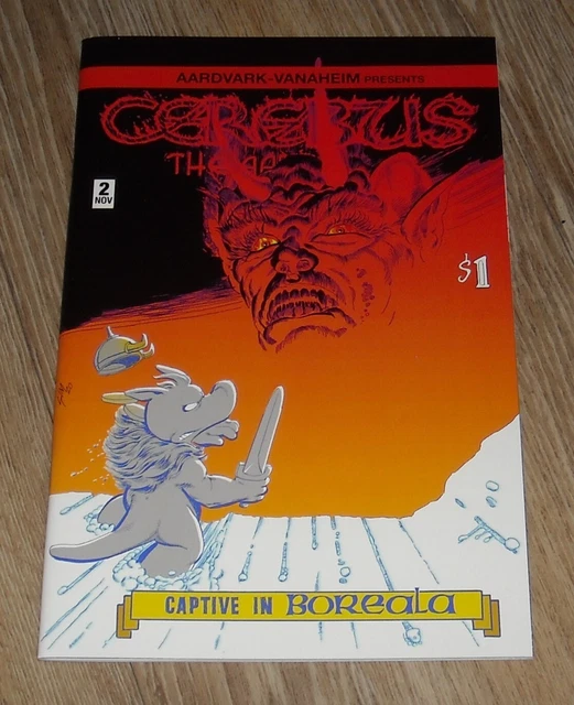 CEREBUS the AARDVARK # 2 VANAHEIM COMICS 2021 REPRINT DAVE SIM