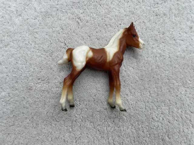 Rare Classic Breyer Horse #21025 Mustang Family Foal Chestnut Pinto Sears SR