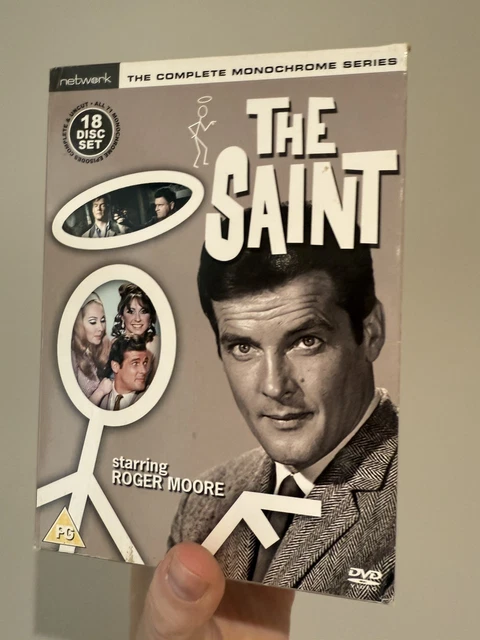 THE SAINT - Complete Monochrome tv Series (DVD, 2006) 18-Disc Set