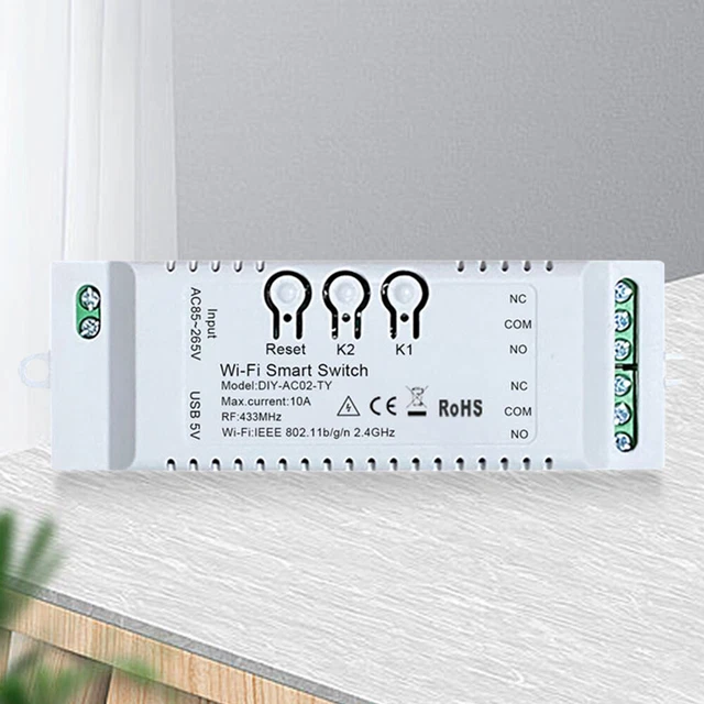 WIFI Smart Fernbedienung Schalter Smart Life APP Drahtloses Relaismodul (85 265
