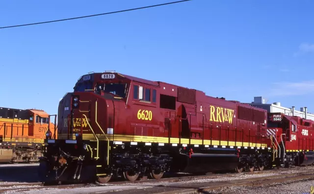 Red River Valley & Western SD70MAC # 6620 (ex BNSF) @ E. St Louis, IL 1/20/2023