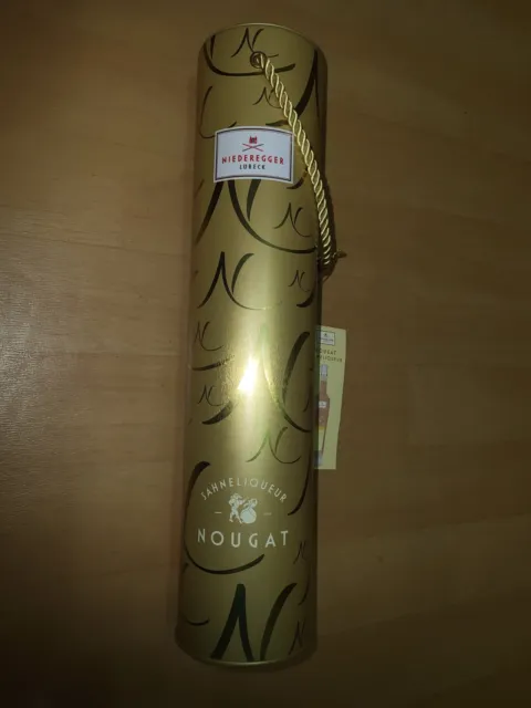 Original Niederegger Nougat Sahneliqueur TinBox Blechdose Geschenkverpackung