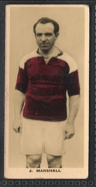 Thomson, britische Fußballmannschaft, JOCK MARSHALL, MIDDLESBROUGH, SEHR GUTER ZUSTAND, 1923