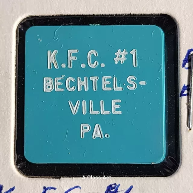 Keystone Fire Co. 1 Bechtelsville PA good For Bottles Beer in trade token gf3103