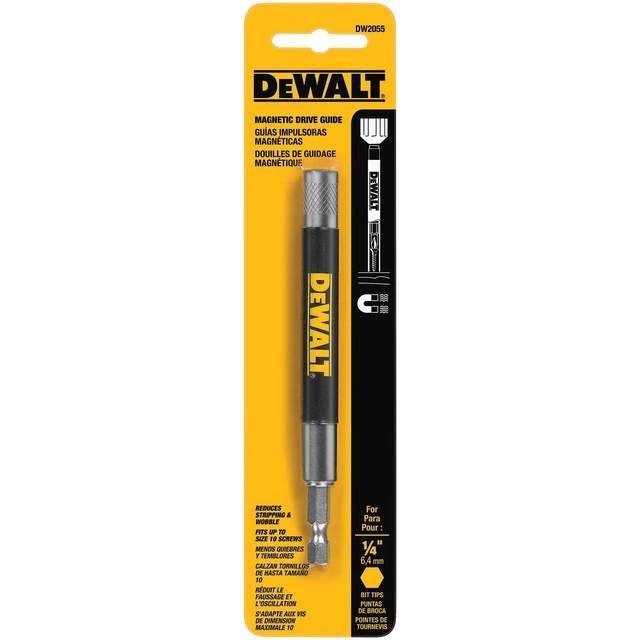 DEWALT Magnetic Bit Tip Holder for Driving Screws Tools Drill Bits Accessories