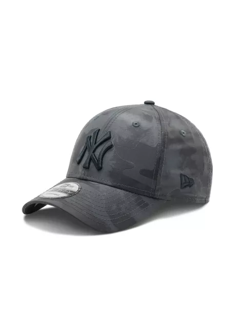 New Era Tonal Camo 9Forty Adjustable Cap NY YANKEES Grey Black Grau Schwarz