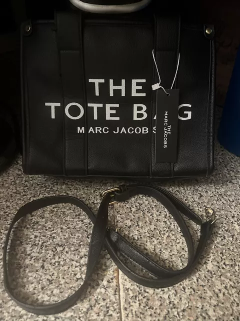 The Tote Bag Marc Jacobs Black Leather