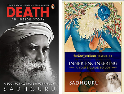 Combo Di 2 Libri: Death + Interno Ingegneria (Sadhguru Inglese Libro IN