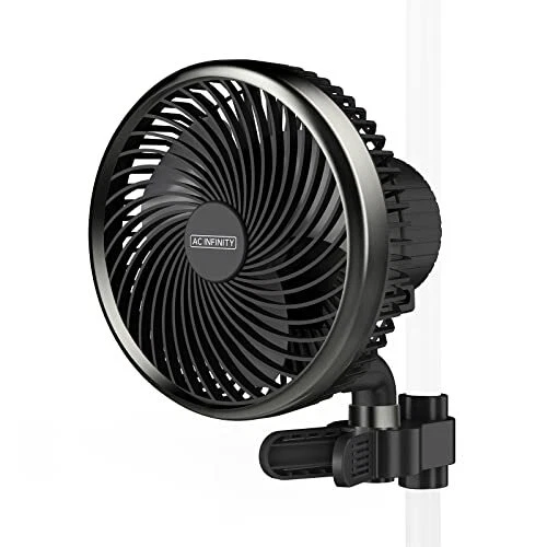 10-Speeds Tent Clip Fan 6”