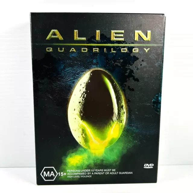 Alien Quadrilogy DVD Box Set ~ 4 Movies Alien Aliens 3 Resurrection Weaver ~ R4