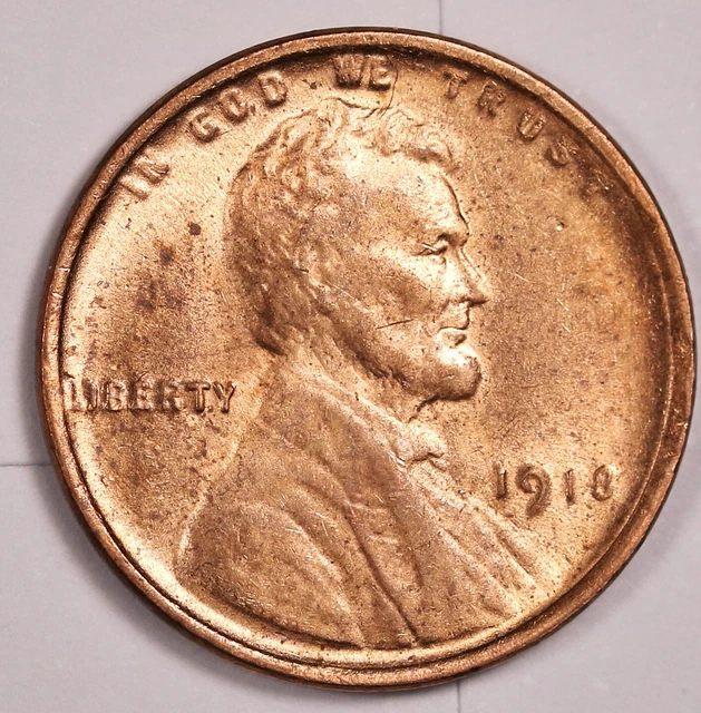 1918 Lincoln Head Cent.  Choice BU.  176429