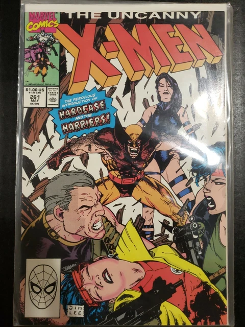 Marvel Comics Uncanny X-Men #261 1990 Jim Lee cover and interiors