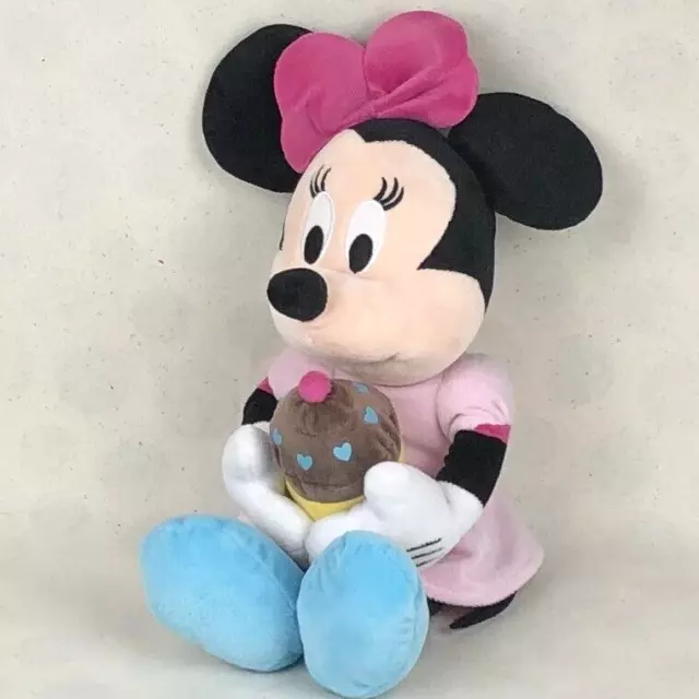 Disney Minnie Mouse ♥️ Kuscheltier Stofftier Plüschtier ca. 42 cm Cupcake Maus