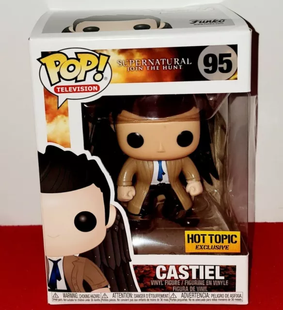 Funko POP! TV:Supernatural 95# Castiel With Wings Gifts Toys Vinyl Action Figure