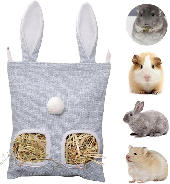 2 Mangiatoie Per Fieno Sospese - Per Conigli, Cavie E Piccoli Animali Domestici - Foto 3