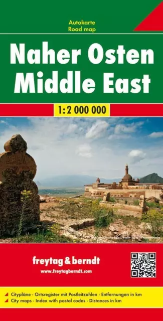 Naher Osten, Autokarte 1:2 Mio, | Buch | 9783707912814
