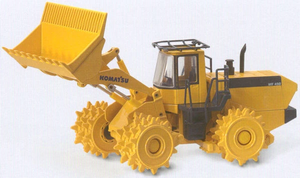 CHARGEUSE SUR PNEUS KOMATSU WA 470-3 #2424.1 CONRAD 1:50 dans son
