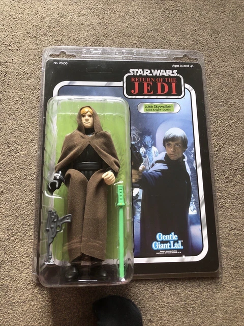 Luke Skywalker Jedi Knight - Figura Star Wars Gentle Giant Jumbo 12 pollici RARA!