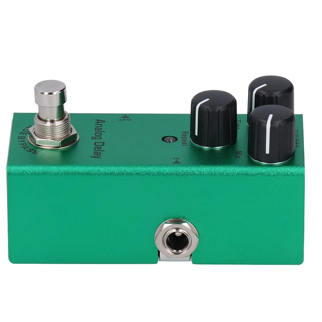 Guitar Effect Pedal Mini True Bypass Analog Delay DC 9V JDF‑10 TPA
