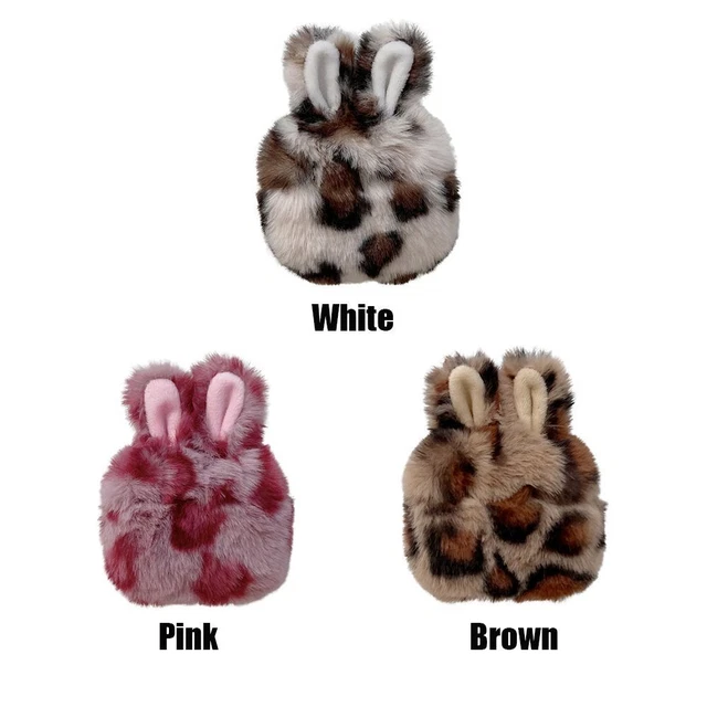 Oreilles de lapin Couverture de cas Peluche Protecteur For AirPods 1/2/3 Pro 2