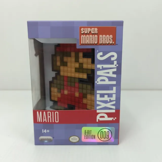 Super Mario Bros. PDP Pixel Pal Nintendo Mario 8-Bit Edition 009 I 💡 Up! NEW