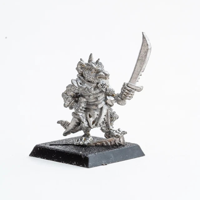 Metal Warhammer 40K Rogue Trader Chaos Renegade with Tentacle Arm and Flamer - A