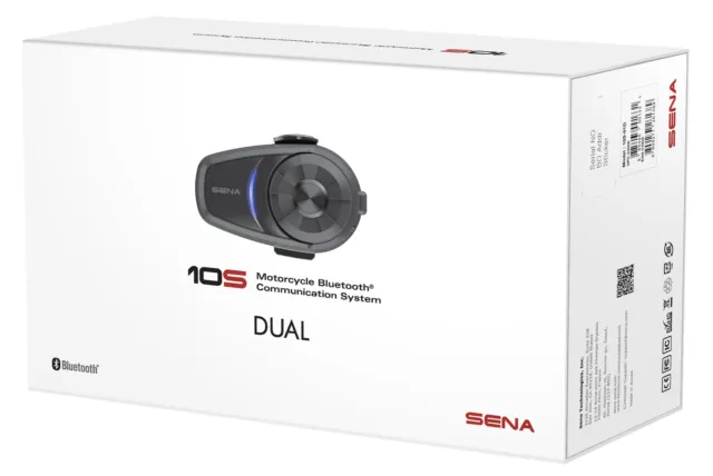 SENA 10S Headset and Intercom Dual Pack 10S-01D