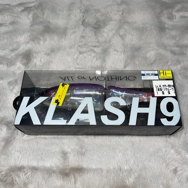 Leurre de natation DRT KLASH 9 HI flottant # WRAITH couleur limitée